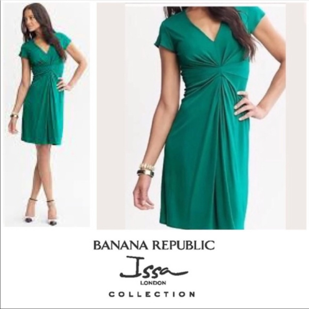 Issa London for Banana Republic Green Dress 2
